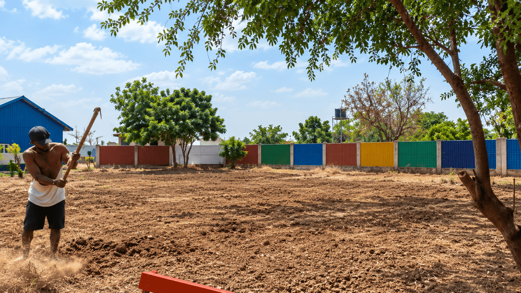 Ground Preparation & Leveling
